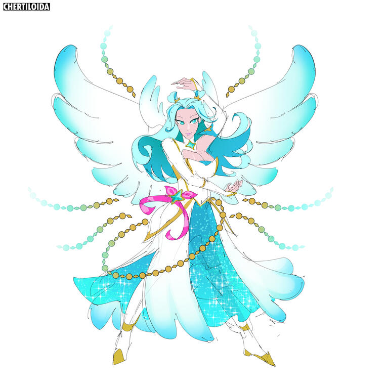 Star Guardian Morgana by Chertiloida