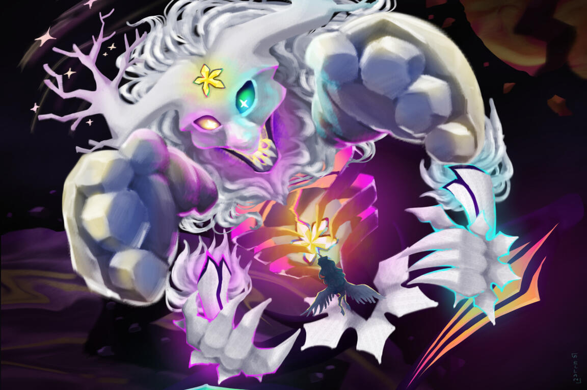 Corrupted Star Guardian Ivern by A_Ellan