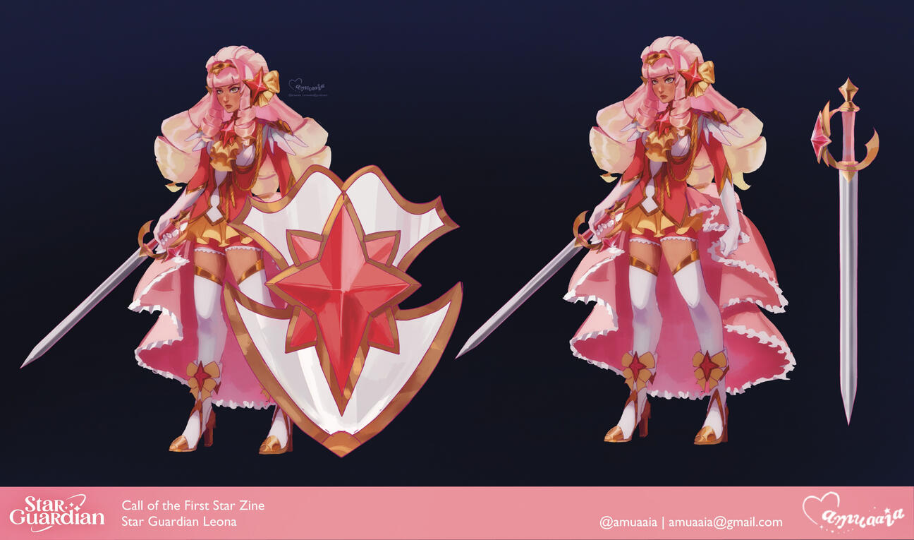 Star Guardian Leona by amuaaia