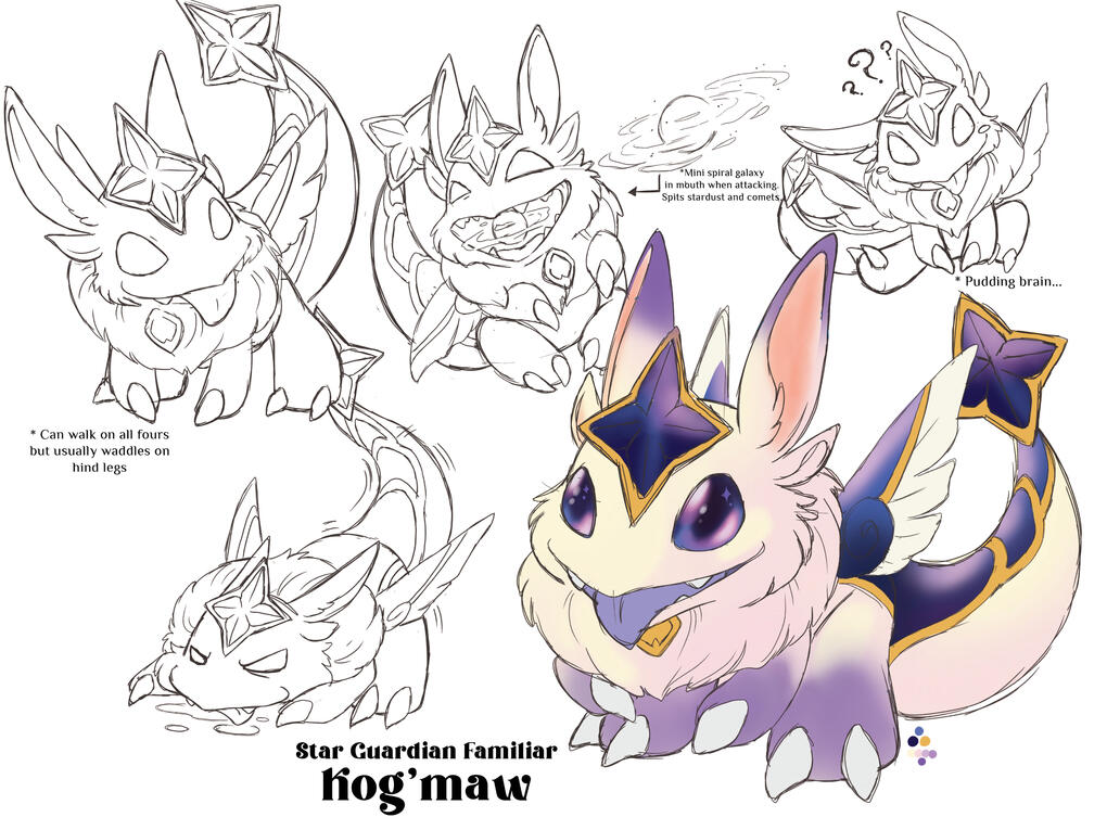Star Guardian Familiar Kog&#39;Maw by RaptorKizzie