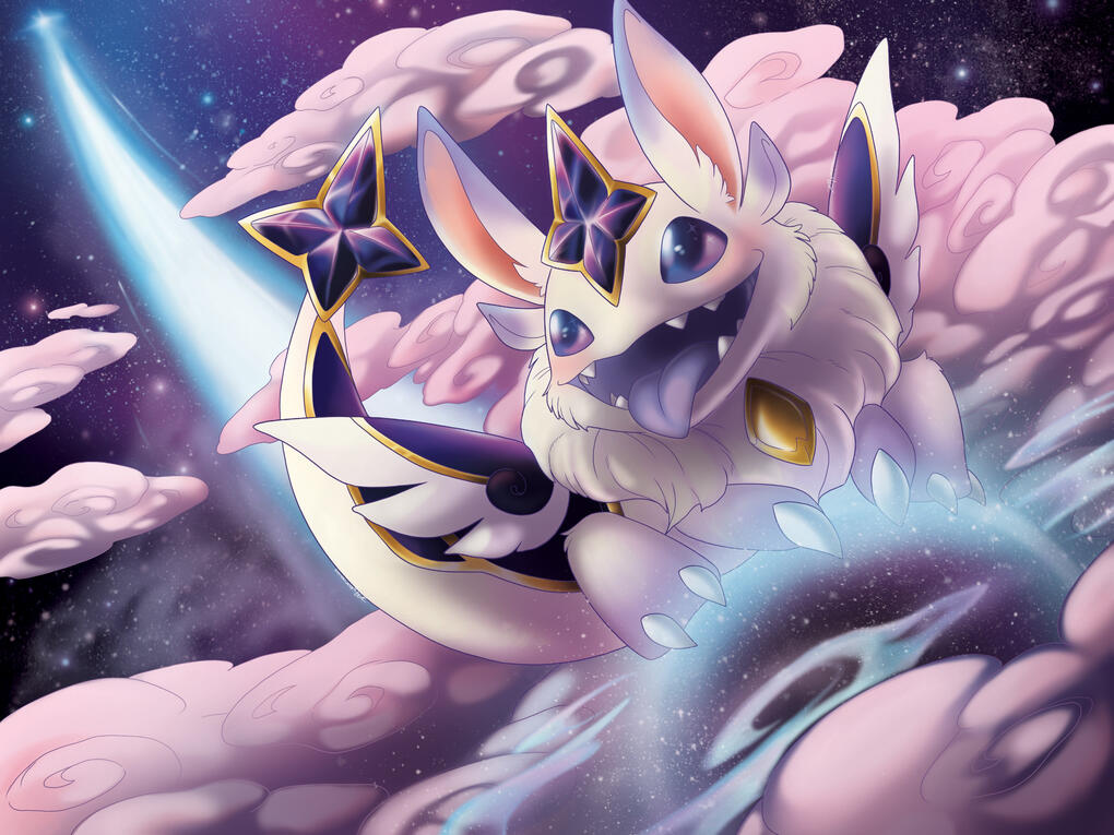 Star Guardian Familiar Kog&#39;Maw by RaptorKizzie