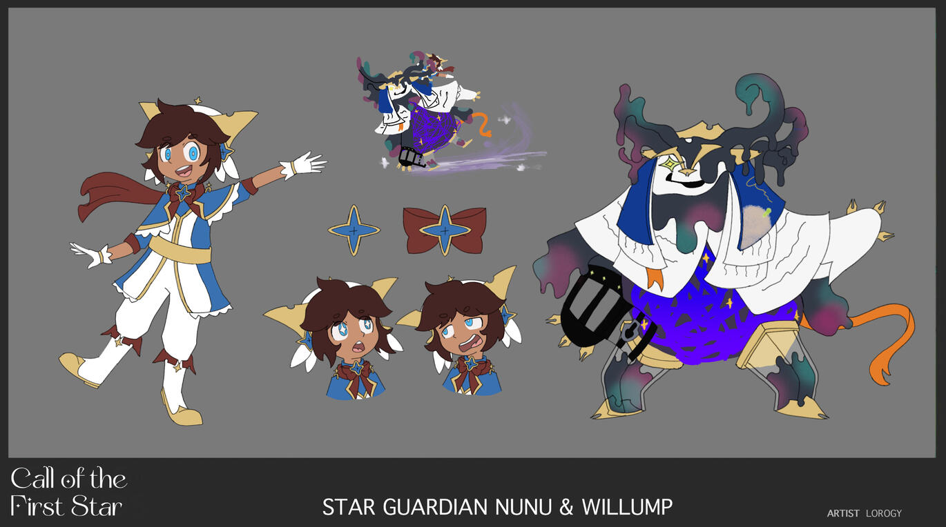 Star Guardian Nunu & Willump by lorogy