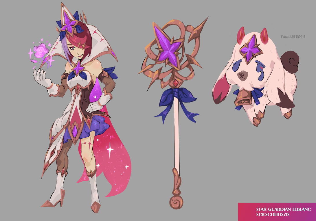 Star Guardian LeBlanc by st3lscolioszis