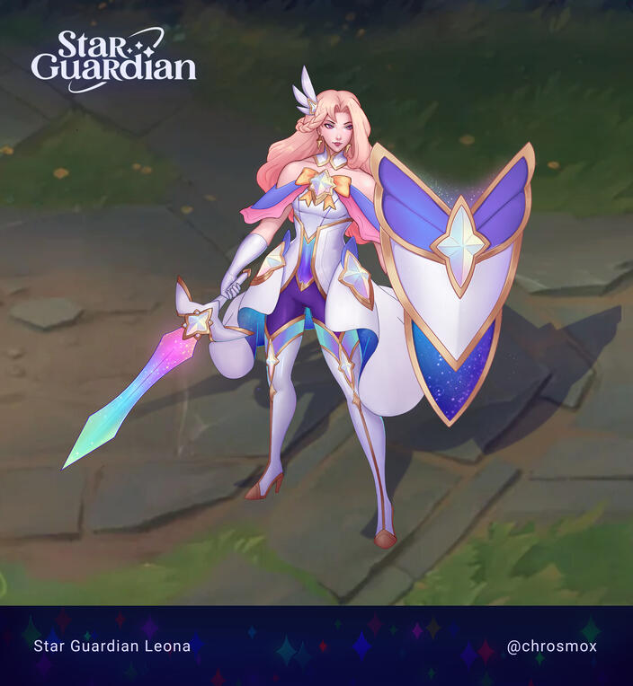 Star Guardian Leona by Chrosmox