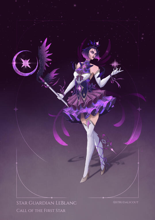 Star Guardian LeBlanc by Strudalscout