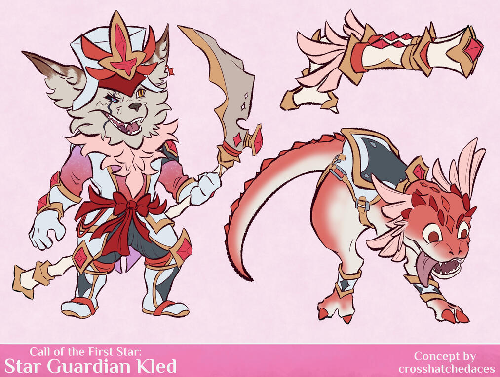 Star Guardian Kled by Crosshatchedaces