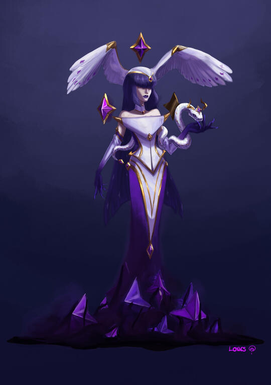 Corrupted Star Guardian Lissandra by Lones