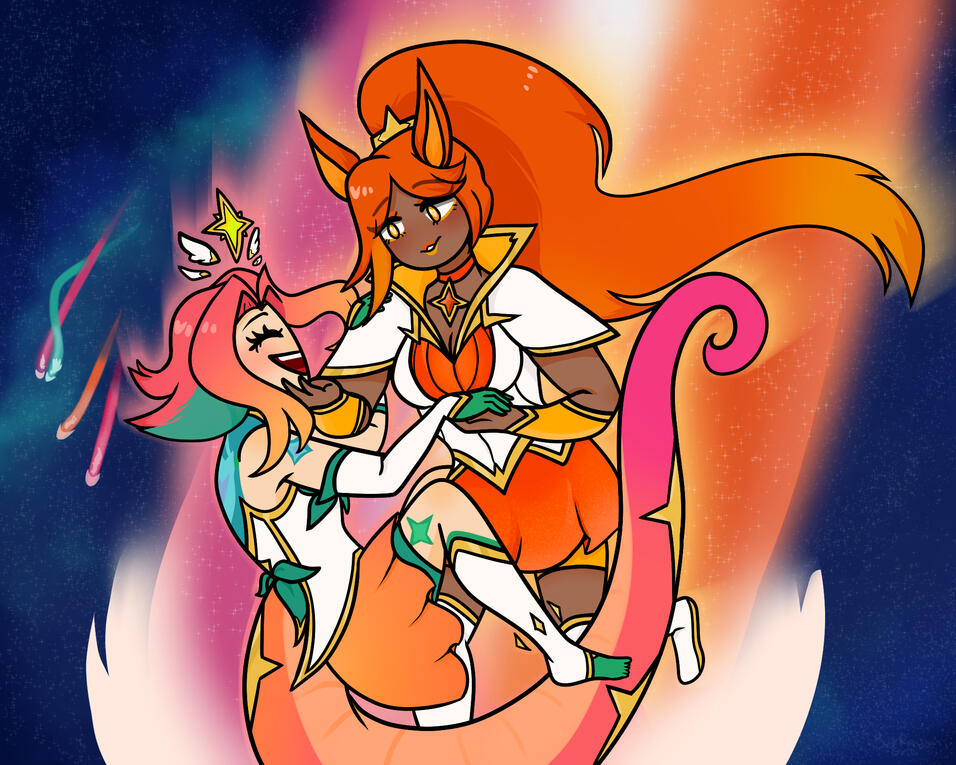 Star Guardian Nidalee by JustRandomGrill