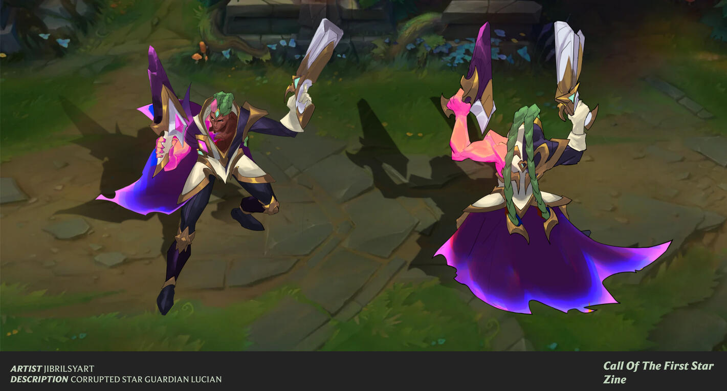 Corrupted Star Guardian Lucian by jibrilsyart