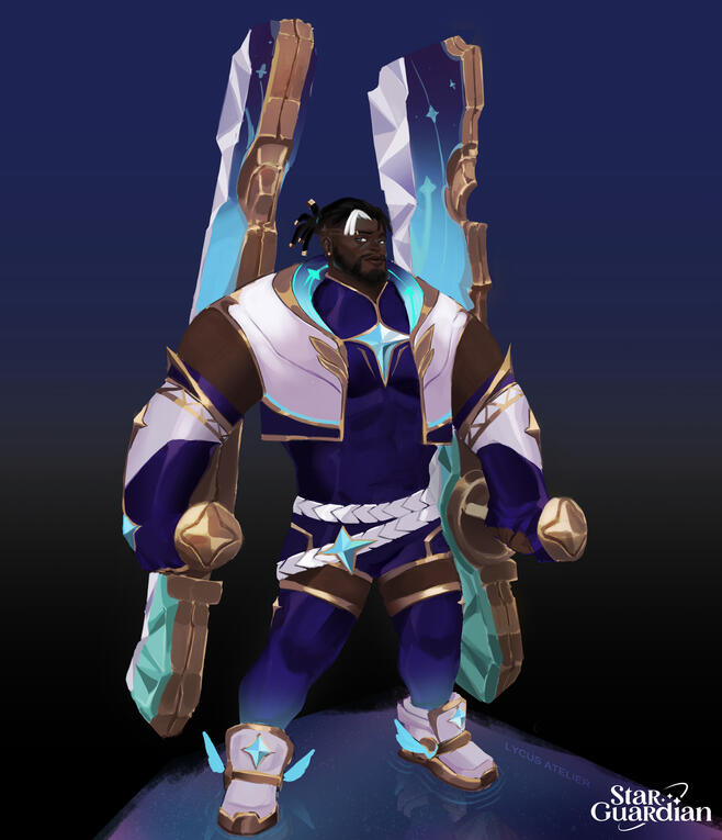 Star Guardian K&#39;Sante by LycusAtelier