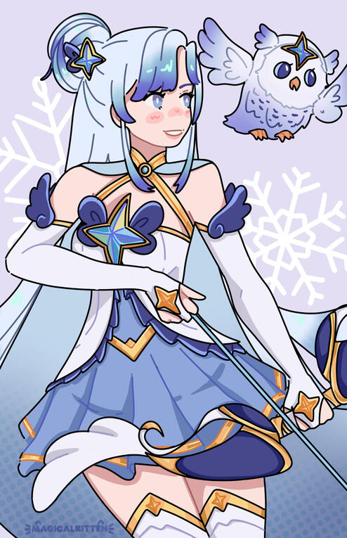 Star Guardian Ashe by MAGICALKITTEN