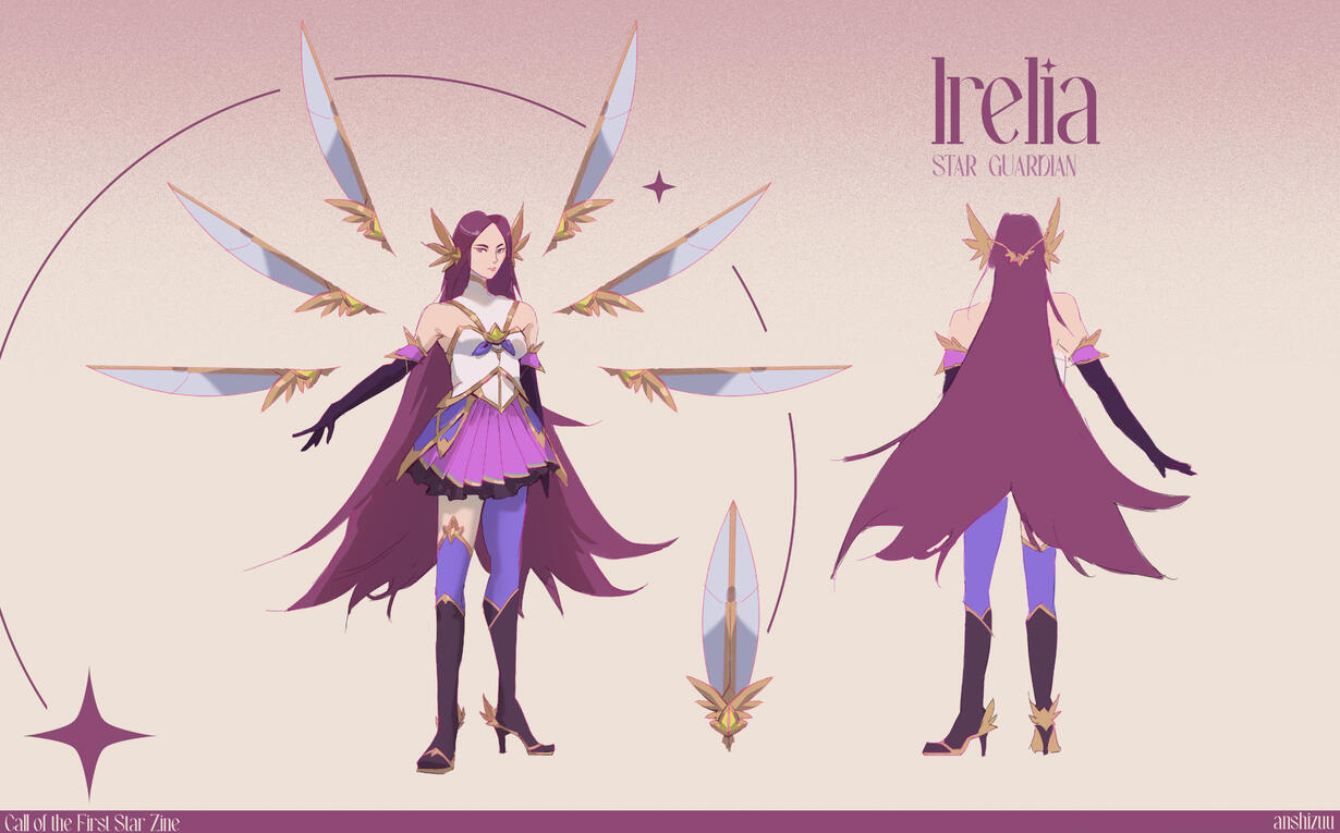 Star Guardian Irelia by Anshizuu