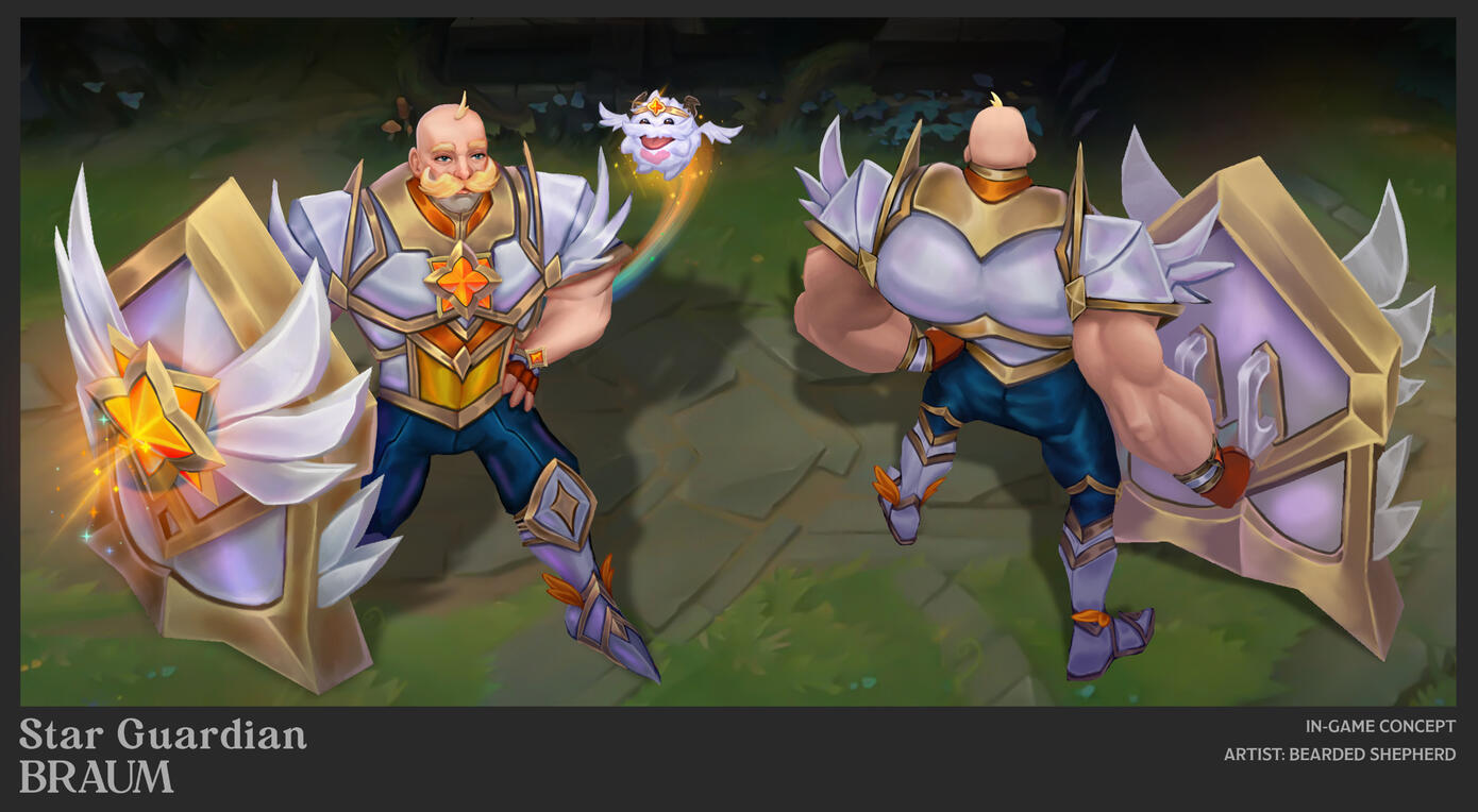 Star Guardian Braum by Bearded Shepherd