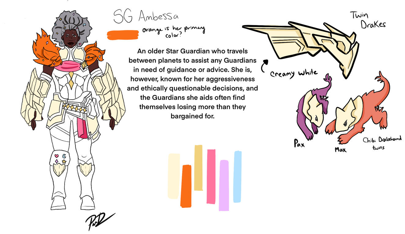 Corrupted Star Guardian Ambessa by It’s Miss Parker