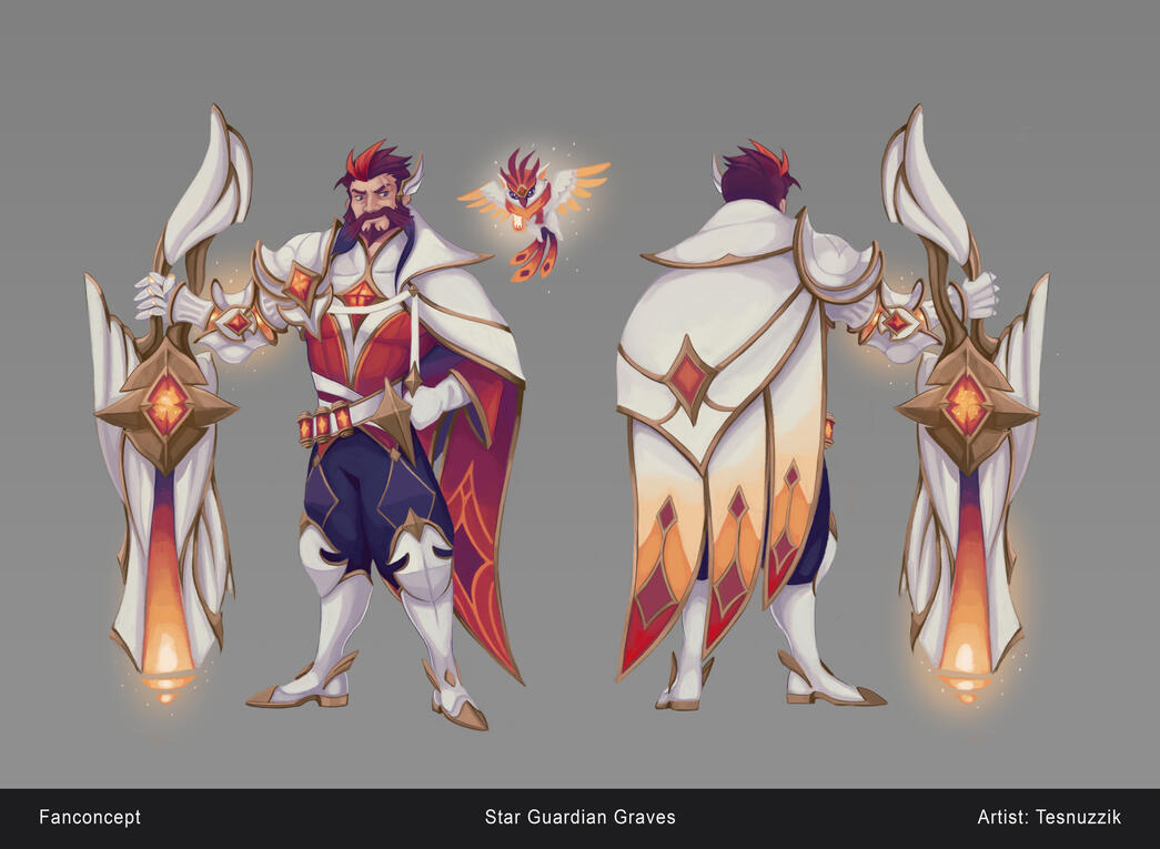 Star Guardian Graves by Tesnuzzik