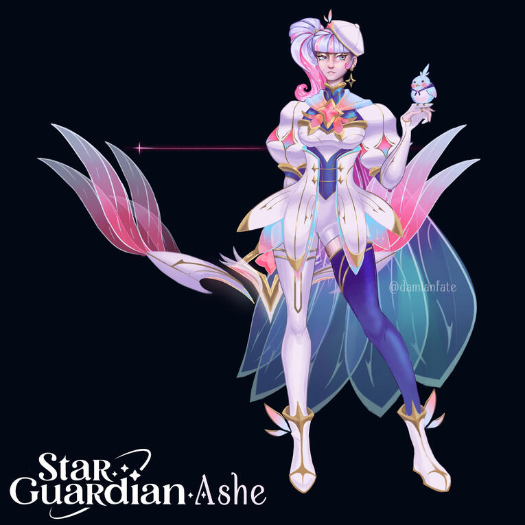 Star Guardian Ashe by DamianFate