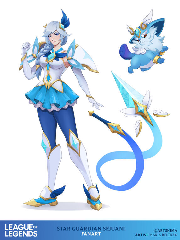 Star Guardian Sejuani by Maria Beltrán