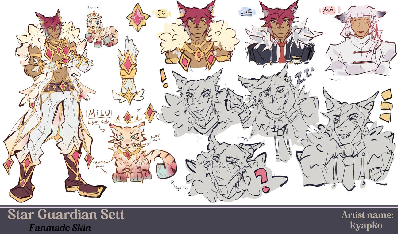 Star Guardian Sett by kyapko