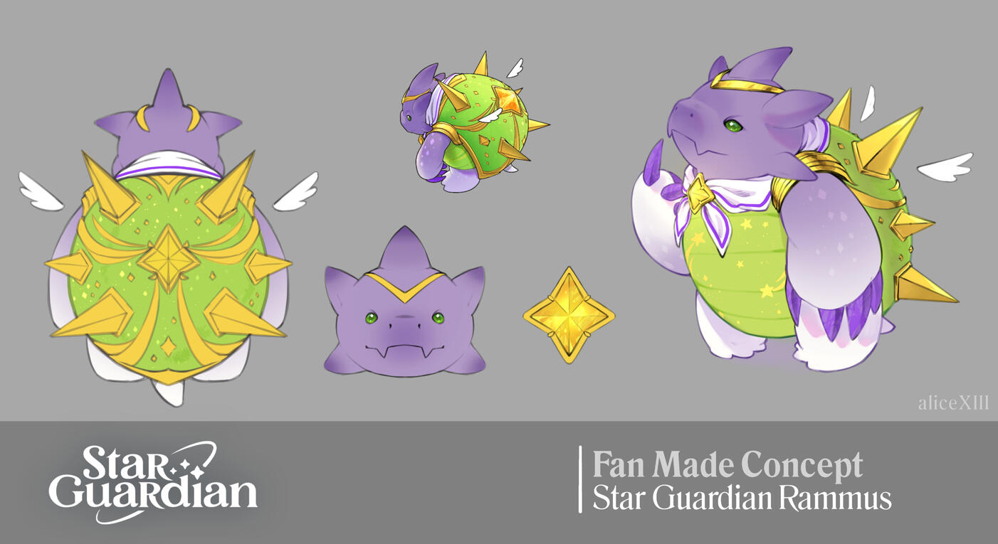 Star Guardian Rammus by aliceXlll