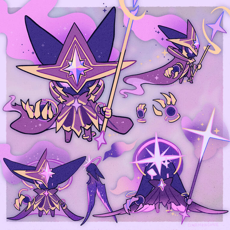 Corrupted Star Guardian Veigar by CINAMONCUNE