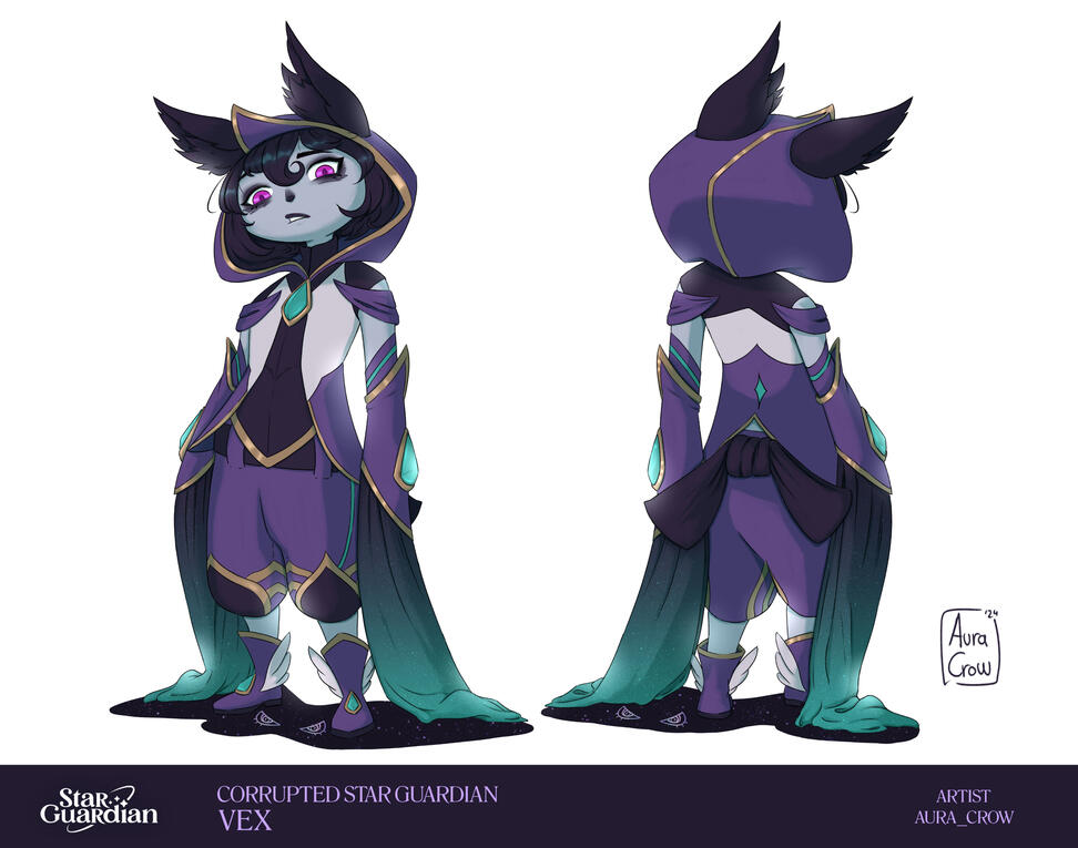 Corrupted Star Guardian Vex by Aura Crow