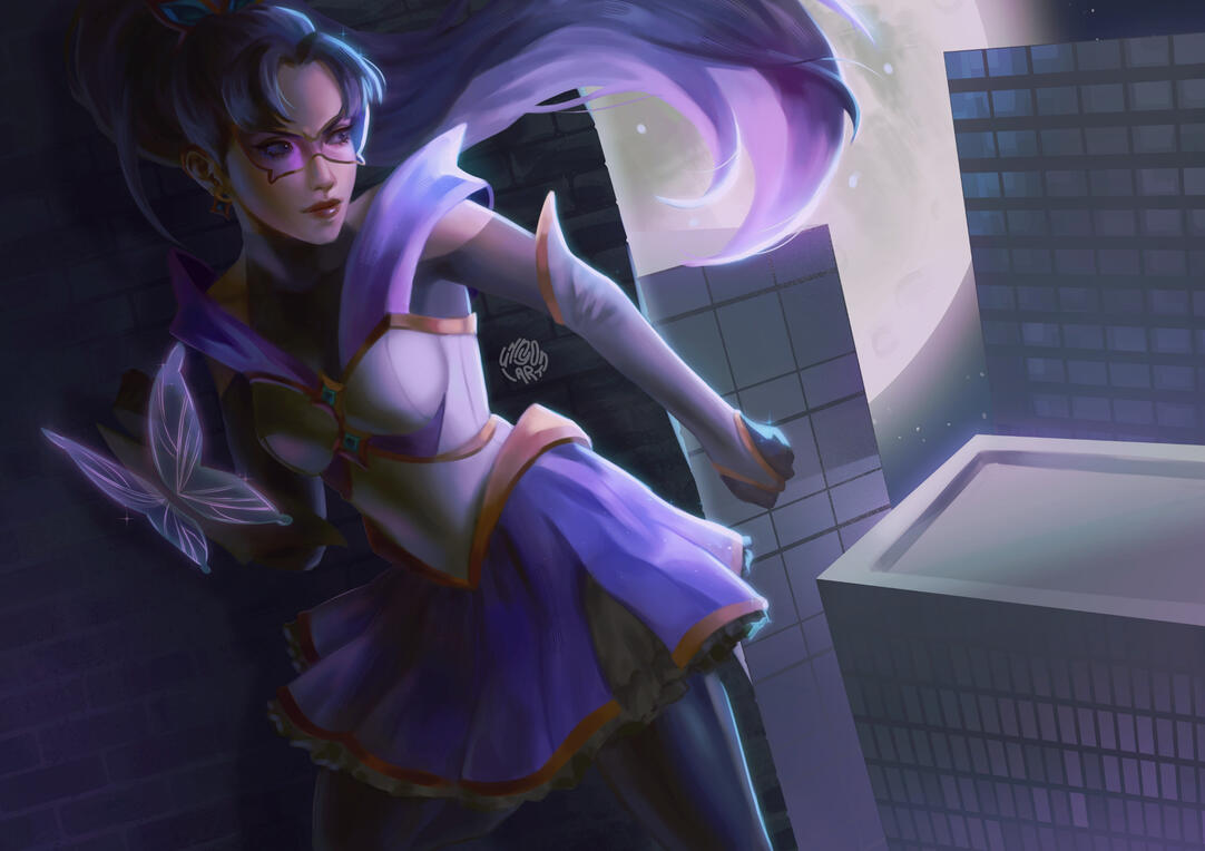 Star Guardian Vayne by uhnyon