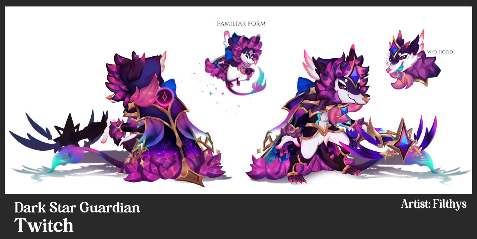 Corrupted Star Guardian Twitch by filthys