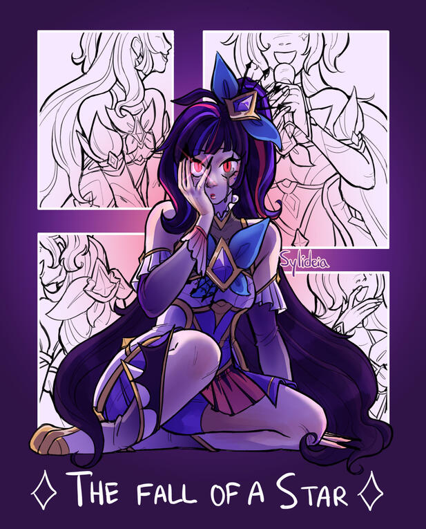 Corrupted Star Guardian Seraphine by Sylideia