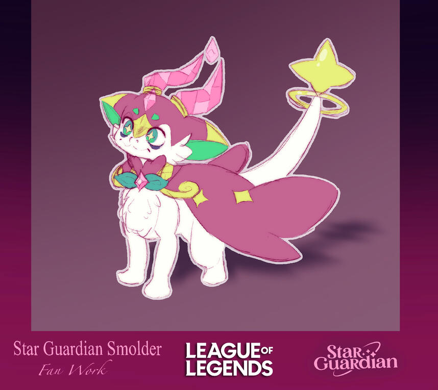 Star Guardian Smolder by sebbula