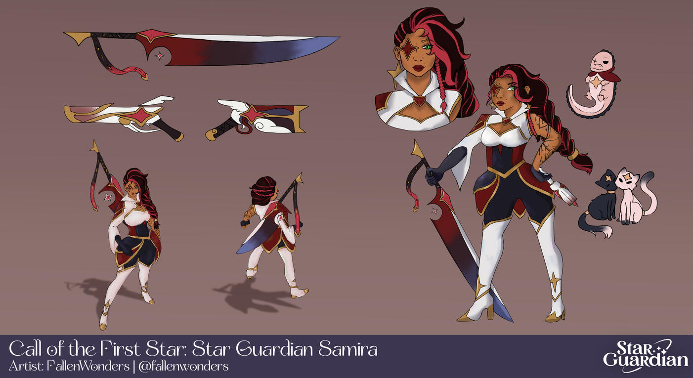 Star Guardian Samira by FallenWonders