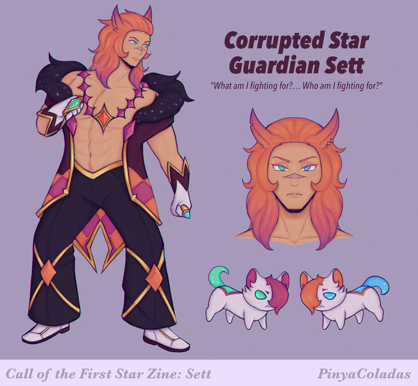 Corrupted Star Guardian Sett by PinyaColadas