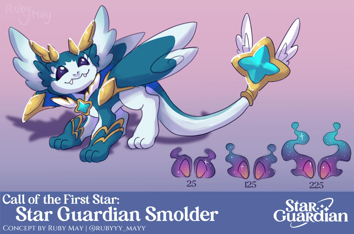 Star Guardian Familiar Smolder by Ruby May