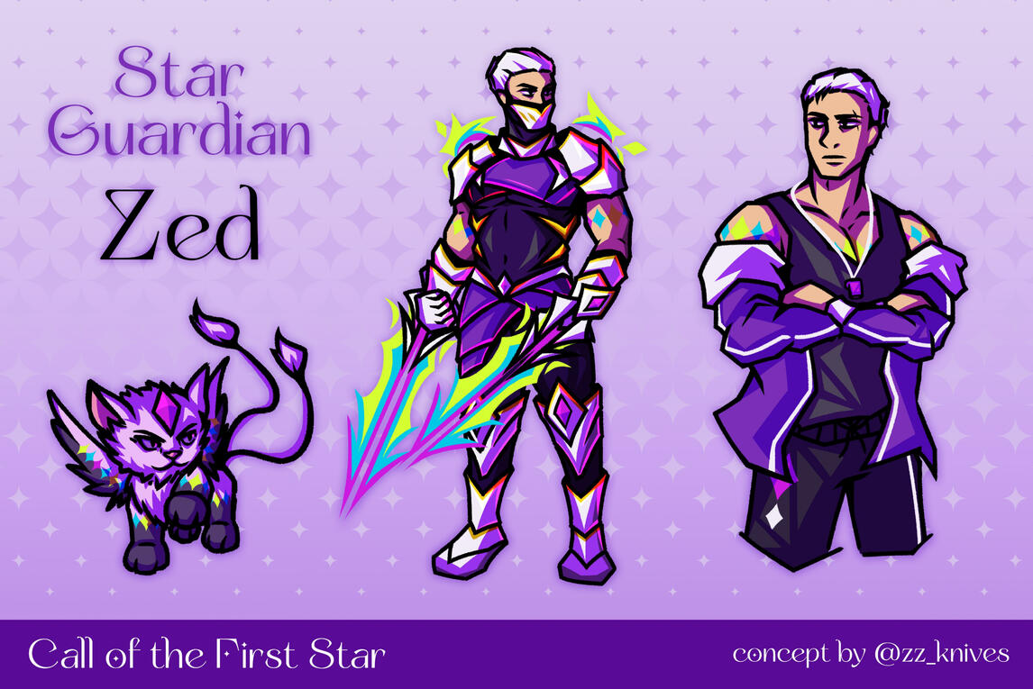 Star Guardian Zed by knives