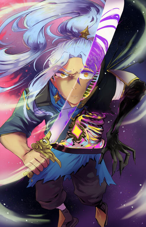 Corrupted Star Guardian Yasuo by Mogi-cchi