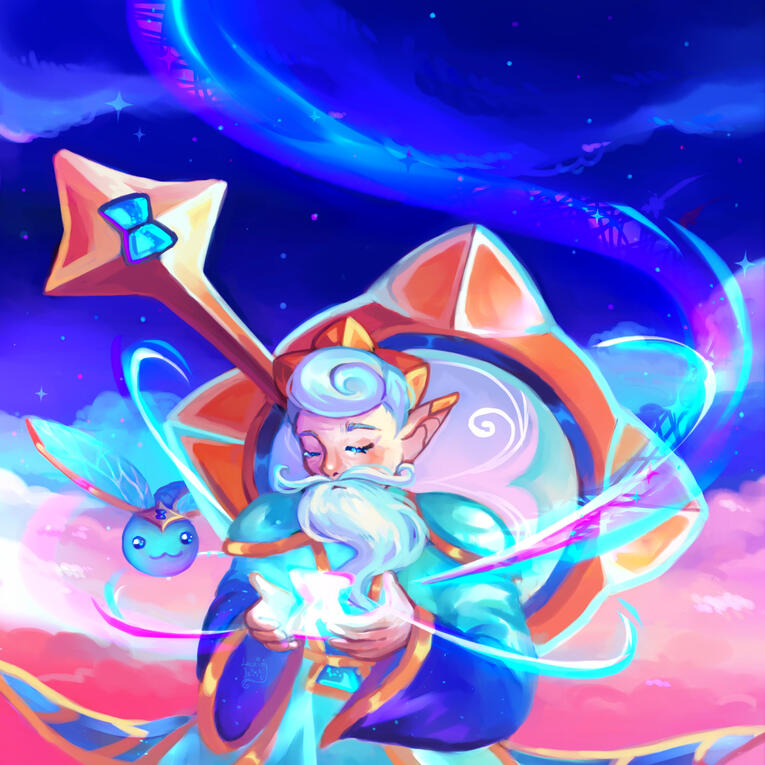 Star Guardian Zilean by lacrim_iris